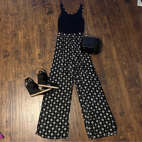Xhilaration Pants - Xhilaration - B&W Jumpsuit